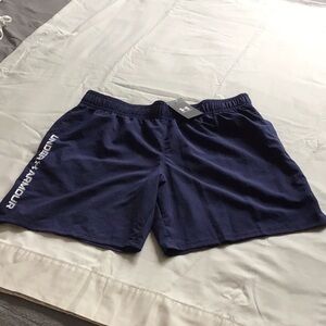 Under Armour Navy Blue Men’s Loose Shorts XL NWT